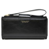 πορτοφόλι γυναικείο pierre loues pl821-87q μαύρο