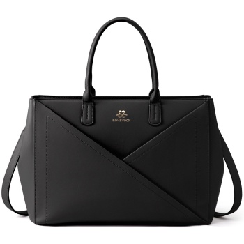 τσάντα laptop γυναικεία lovevook 15,6” wb4447 black σε προσφορά