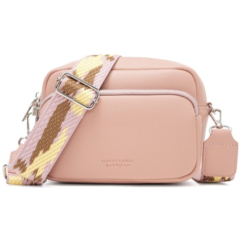 γυναικεία τσάντα χιαστί pierre loues pl959-9 ροζ σε προσφορά