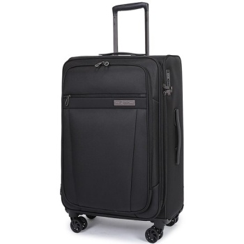 βαλίτσα cardinal 5200 υφασμάτινη μεγάλη 78x25x46 cm μαύρο σε προσφορά