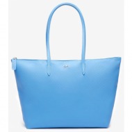 lacoste τσαντα l shopping bag 3nf1888po-l42 blue