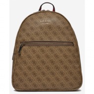 guess vikky backpack (διαστάσεις: 28 x 32 x 12 εκ.) hwsg6995320-bro brown