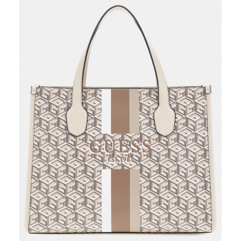 guess silvana 2 compartment tote (διαστάσεις 34 x 26 x 13