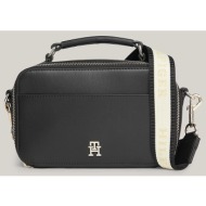 tommy hilfiger iconic tommy camera bag (διαστάσεις: 16 x 23 x 8 εκ.) aw0aw15689-bds black