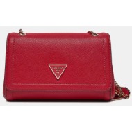 guess noelle convertible xbody flap τσαντα γυναικειο (διαστάσεις: 24 x 15 x 7 εκ) hwzg7879210-red re