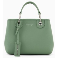 emporio armani women``s shopping bag (διαστάσεις: 26 x 20 x 10 εκ.) y3d166yfo5e-80701 lightgreen