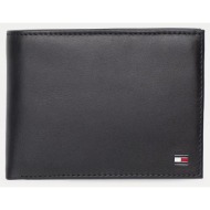 tommy hilfiger eton cc flap and coin pocket (διαστάσεις: 3 x 3 x 9.5 εκ.) am0am00652-002 black