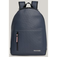tommy hilfiger th pique backpack (διαστάσεις: 45 x 30 x 15 εκ.) am0am11782-dw6 darkblue
