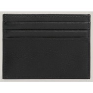 tommy hilfiger th premium leather cc holder (διαστάσεις: 10.3 x 1 x 7.6 εκ.) am0am12186-bds black