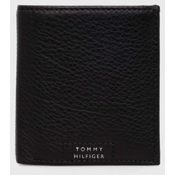 tommy hilfiger th prem leather trifold (διαστάσεις 9 x 10