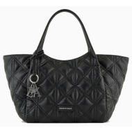 emporio armani women``s shopping bag (διαστάσεις: 25 x 50 x 17 εκ) y3d277ywl2e-80001 black