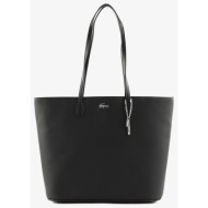 lacoste τσαντα shopping bag (διαστάσεις: 27.5 x 31 x 14 εκ) 3nf4373db-000 black