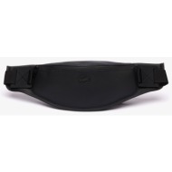 lacoste τσαντακι μεσης waist bag (διαστάσεις: 45.5 x 15 x 9 εκ) 3nh4436oo-000 black