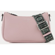 emporio armani baguette bag (διαστάσεις: 23 x 13 x 6 εκ.) y3h293yfo5e-80700 pink