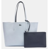 lacoste τσαντα shopping bag (διαστάσεις: 45 x 30 x 14 εκ) 3nf2142aa-n10 lightblue
