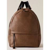 borbonese borbonese backpack leather-pvc ital.origin (διαστάσεις: 26 x 33 x 11 εκ) 924276-at4-311 ta