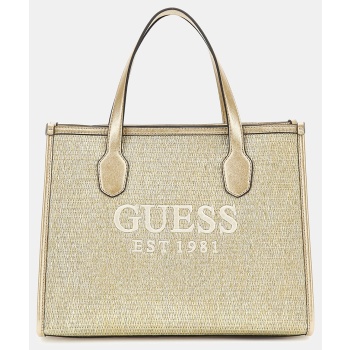 guess silvana 2 compartment tote τσαντα γυναικειο