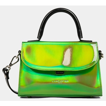 lancaster τσάντα handbag glass irio (διαστάσεις 21 x 14 x