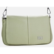 vqf polo handbag (διαστάσεις: 23.5 x 9 x 12.5 εκ) 2234-green lightgreen