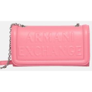 armani exchange woman``s wallet on ch (διαστάσεις: 19 x 10 x 3.5 εκ) 9485654r729-09677 pink