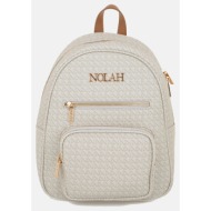 nolah backpack (διαστάσεις: 32 x 26 x 18 εκ.) s606a1559t03-t03 biege