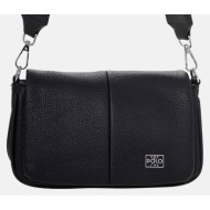 vqf polo handbag (διαστάσεις: 23.5 x 9 x 12.5 εκ) 2234-black black