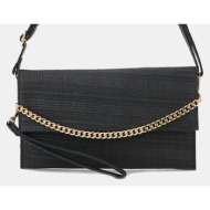 lara conte madrid envelope (διαστάσεις: 16 x 28 x 2 εκ.) s6700931966g-66g black