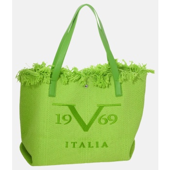 19v69 bag (διαστάσεις 39 x 15 x 33 εκ.) 9959-green green