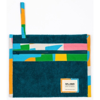 sun of a beach popsicle teal | waterproof pouch