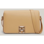 tommy hilfiger th reset crossover (διαστάσεις: 14 x 21 x 6 εκ.) aw0aw16298-rbl sandybrown