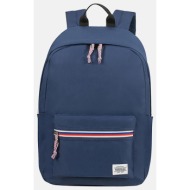 american tourister backpack zip (διαστάσεις: 42,5χ29χ19εκ, 19.5l) 129578-sm1596-sm1596 blue