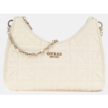 guess assia top zip shoulder bag τσαντα γυναικειο