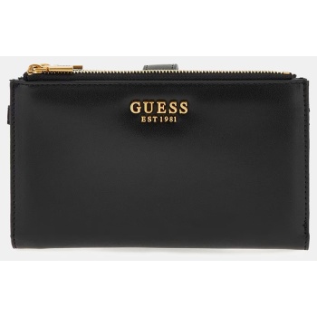 guess laurel slg dbl zip organizer αξεσουαρ γυναικειο