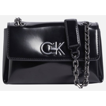 calvin klein re-lock sm shoulder bag_shiny (διαστάσεις 17