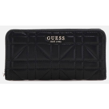 guess assia slg large zip around αξεσουαρ γυναικειο