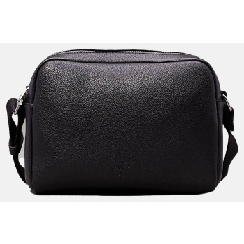 calvin klein over webbing camera bag21 pu (διαστάσεις 21 x