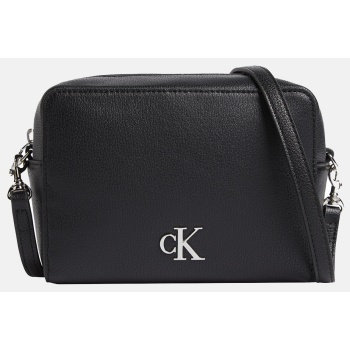 calvin klein minimal monogram camera bag (διαστάσεις 18 x