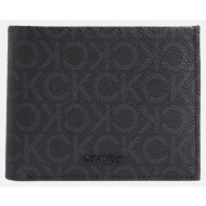 calvin klein ck must mono bifold 5cc w/coin (διαστάσεις: 9 x 11 εκ.) k50k512296-0gj black