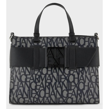 armani exchange woman``s big tote (διαστάσεις 19.5 x 24 x σε προσφορά