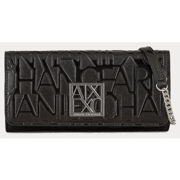 armani exchange woman``s wallet on ch (διαστάσεις 20.5 x