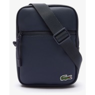 lacoste τσαντα s flat crossover bag 3nh3307lv-p88 darkblue