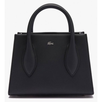 lacoste τσαντα top handle bag (διαστάσεις 25 x 18 x 13 εκ