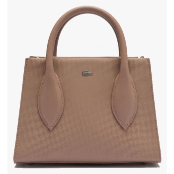 lacoste τσαντα top handle bag (διαστάσεις 25 x 18 x 13 εκ