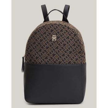 tommy hilfiger th jacquard backpack (διαστάσεις 26 x 14 x