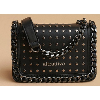 attrattivo τσαντα 9t21289-mayro black