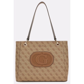 guess eco mietta noel tote τσαντα γυναικειο (διαστάσεις 37