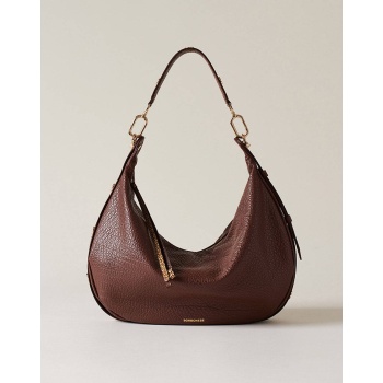 borbonese borbonese hobo bag leather,pl ital.origin