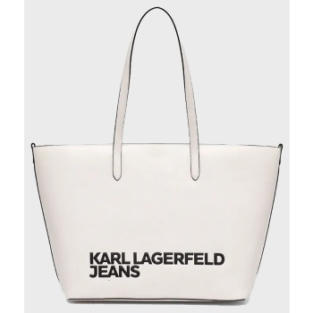 karl lagerfeld jeans essential logo tote (διαστάσεις 34 x σε προσφορά