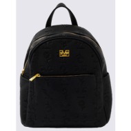 19v69 bag backpack (διαστάσεις: 31,5 x 25 x 12εκ.) 9974-black black