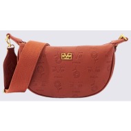 19v69 bag ωμου (διαστάσεις: 17 x 28,5 x 8εκ.) 9971-brown brown